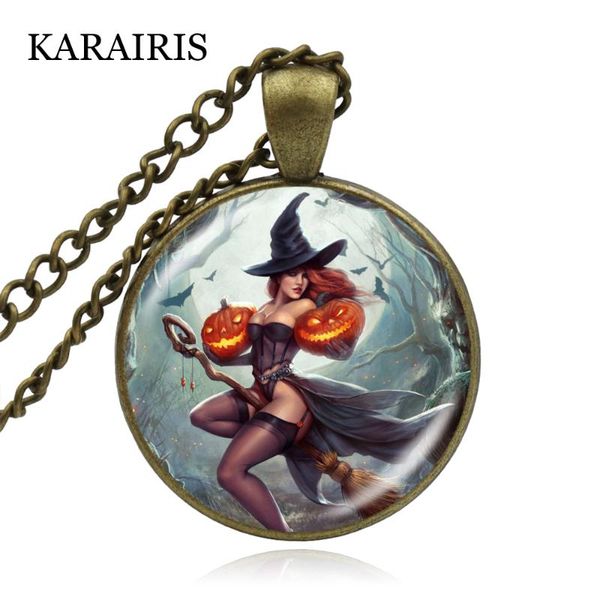 pendant necklaces karairis 2021 fairy tale pumpkin witch necklace vintage halloween jewelry glass po cabochon, Silver
pendant necklaces karairis 2021 fairy tale pumpkin witch necklace vintage halloween jewelry glass po cabochon, Silver