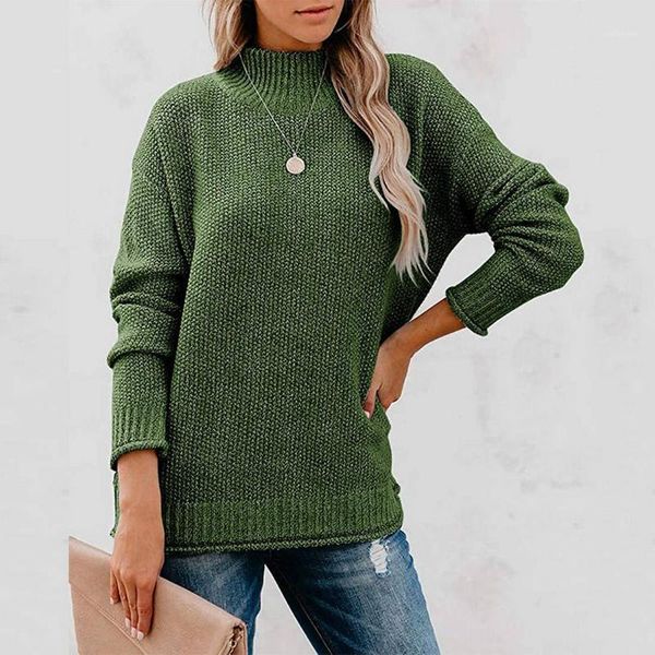oeak solid sweaters women autumn long sleeve turtleneck pullovers womens loose sweaters femme clothing1, White;black
oeak solid sweaters women autumn long sleeve turtleneck pullovers womens loose sweaters femme clothing1, White;black