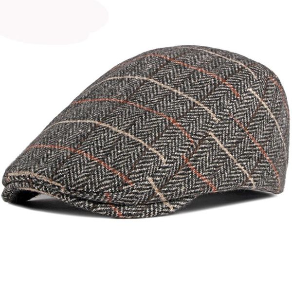 berets ht2903 autumn winter hat men women vintage plaid ivy sboy flat cap retro artist painter wool adjustable beret, Blue;gray
berets ht2903 autumn winter hat men women vintage plaid ivy sboy flat cap retro artist painter wool adjustable beret, Blue;gray