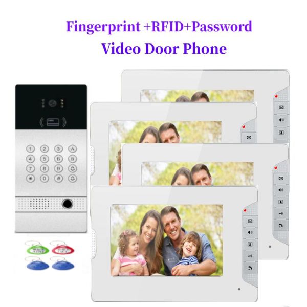 video door phones 1/2/3/4 units apartment phone intercom system doorbell for fingerprint password rifd card 1 camera 1-4 monitor
video door phones 1/2/3/4 units apartment phone intercom system doorbell for fingerprint password rifd card 1 camera 1-4 monitor