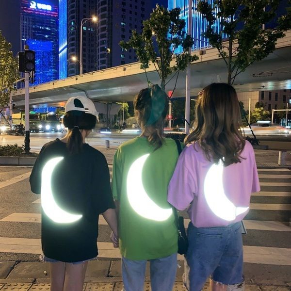 pq3aa summer 2019 new reflective moon short length g4lih women's loose coat t-shirt medium sleeve thin black ins fashion t-shirt, White
pq3aa summer 2019 new reflective moon short length g4lih women's loose coat t-shirt medium sleeve thin black ins fashion t-shirt, White
