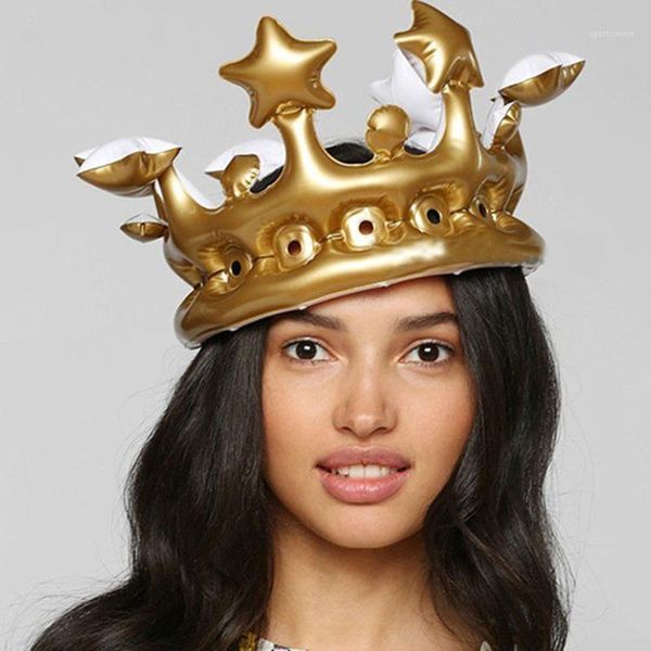 party hats 1pcs reative custom inflatable crown inflated hat event / festival supplies stadium props kids birthday decoration1
party hats 1pcs reative custom inflatable crown inflated hat event / festival supplies stadium props kids birthday decoration1