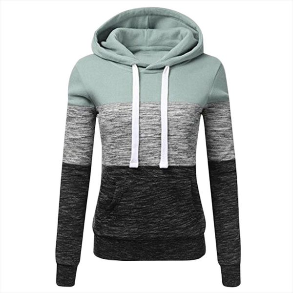sweatshirts autumn winter hoodies long sleeve hoody ladies zipper pocket patchwork hooded sweatshirt female outwear drop shipping, Black
sweatshirts autumn winter hoodies long sleeve hoody ladies zipper pocket patchwork hooded sweatshirt female outwear drop shipping, Black