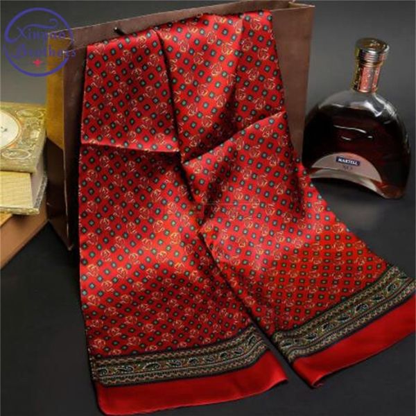 men long printed design 100% pure flowers pattern print double layer silk scarf neck scarves y201007, Blue;gray
men long printed design 100% pure flowers pattern print double layer silk scarf neck scarves y201007, Blue;gray