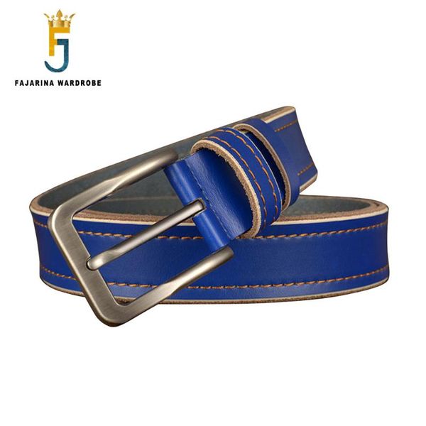 fajarina retro model needle buckle belt casual jean quality cow skin leather blue belt for men 38mm apparel accessories n17fj856, Black;brown
fajarina retro model needle buckle belt casual jean quality cow skin leather blue belt for men 38mm apparel accessories n17fj856, Black;brown