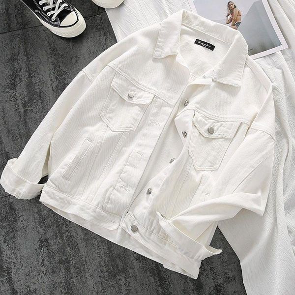 spring and autumn 2020 new black and white women's denim jacket short wild coat female fashion leisure women's clothing1, Black;brown
spring and autumn 2020 new black and white women's denim jacket short wild coat female fashion leisure women's clothing1, Black;brown