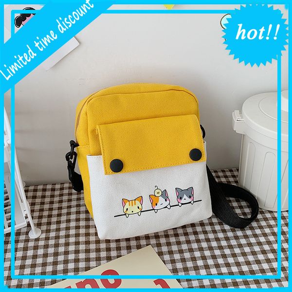 cute little 2020 new fashion students' autumn and winter canvas women's messenger bag versatile shoulder
cute little 2020 new fashion students' autumn and winter canvas women's messenger bag versatile shoulder