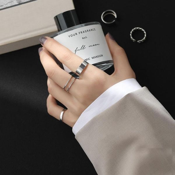 cluster rings s925 sterling silver ring for men korean simple thai wide face open jewelry wholesale, Golden;silver
cluster rings s925 sterling silver ring for men korean simple thai wide face open jewelry wholesale, Golden;silver