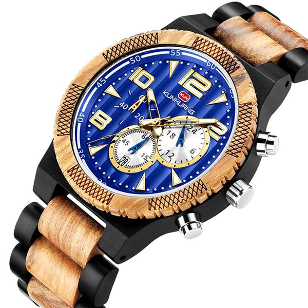 solid wood watch for men luxury multifunctional calendar date military sports mens wooden band man sandalwood male wristwatch quartz watches, Slivery;brown
solid wood watch for men luxury multifunctional calendar date military sports mens wooden band man sandalwood male wristwatch quartz watches, Slivery;brown