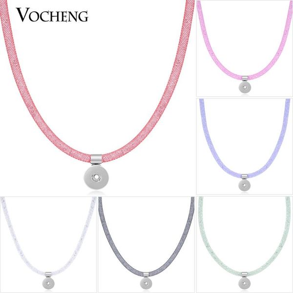 pendant necklaces vocheng 6 colors polyester magnet clasp inlaid crystal 18mm snap button charm necklace nn-444, Silver
pendant necklaces vocheng 6 colors polyester magnet clasp inlaid crystal 18mm snap button charm necklace nn-444, Silver