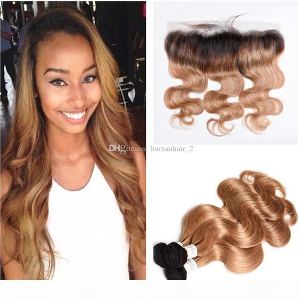 body wave 3 bundles with lace frontal closure honey blodne dark root hair extensions with ombre lace frontals 1b 27 two tone hair, Black;brown
body wave 3 bundles with lace frontal closure honey blodne dark root hair extensions with ombre lace frontals 1b 27 two tone hair, Black;brown