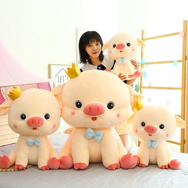 1pc 40/50/60cm cartoon cute pink pig plush toys stuffed cotton kawaii crown piggy pillow sofa cushion dolls girls kids birthday gifts
1pc 40/50/60cm cartoon cute pink pig plush toys stuffed cotton kawaii crown piggy pillow sofa cushion dolls girls kids birthday gifts