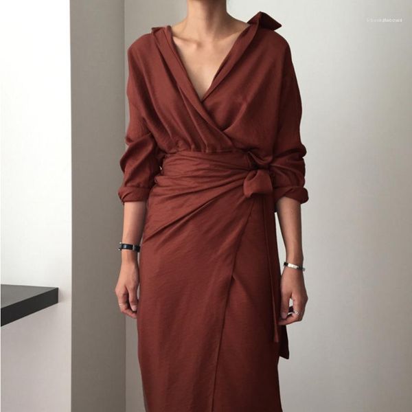 fashion casual women clothes autumn womens dress long sleeve v neck slim bandge dresses solid color, Black;gray
fashion casual women clothes autumn womens dress long sleeve v neck slim bandge dresses solid color, Black;gray