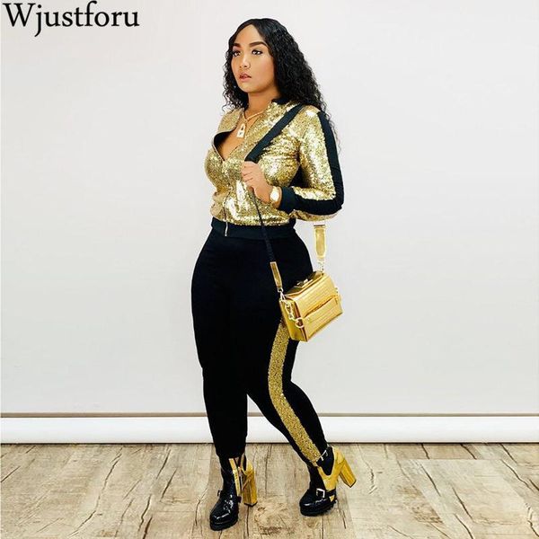 wjustforu fashion club patchwork sequin tracksuit women zip neck jacket + pencil pants autumn warm elegant two piece set slim1 dress, White
wjustforu fashion club patchwork sequin tracksuit women zip neck jacket + pencil pants autumn warm elegant two piece set slim1 dress, White
