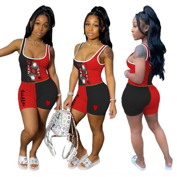 o7pok sh7186 new women's fashion printing color printing two-piece suit new poker sh7186 women's fashion contrast color poker cont, Gray
o7pok sh7186 new women's fashion printing color printing two-piece suit new poker sh7186 women's fashion contrast color poker cont, Gray