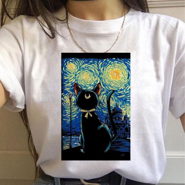 sailor moon summer new fashion t shirt women harajuku short sleeve fun ulzzang t shirt cute cat tshirt cartoon tees female bbycqa, White
sailor moon summer new fashion t shirt women harajuku short sleeve fun ulzzang t shirt cute cat tshirt cartoon tees female bbycqa, White