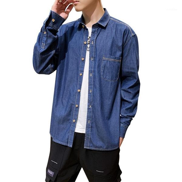 2020 new fashion men's cowboy shirt casual long sleeve shirt solid spring male size -3xl hlz1936451, White;black
2020 new fashion men's cowboy shirt casual long sleeve shirt solid spring male size -3xl hlz1936451, White;black