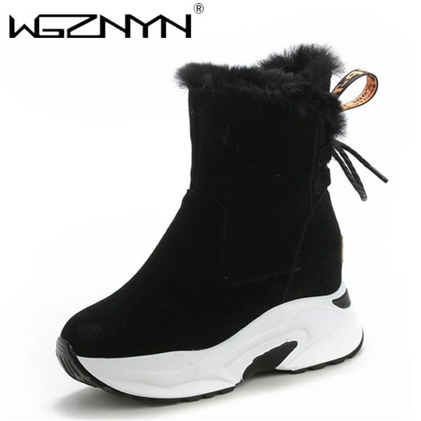wgznyn 2020 женщины boots winter keep warm качество среднего теленок снег сапоги дама комфортного водонепроницаемые пинетки chaussures femme, Black
wgznyn 2020 женщины boots winter keep warm качество среднего теленок снег сапоги дама комфортного водонепроницаемые пинетки chaussures femme, Black