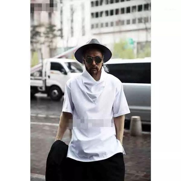 korean summer men's new solid color stand collar loose trend casual short sleeve shirt pullover shirt large size1, White;black
korean summer men's new solid color stand collar loose trend casual short sleeve shirt pullover shirt large size1, White;black