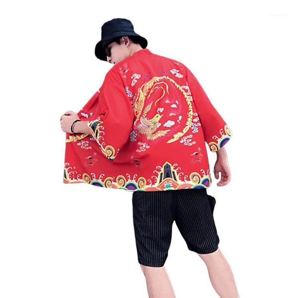 men's casual shirts missky 2021 summer spring shirt for men women fashion three quarter sleeve sunscreen kimono cardigan male clothes1, White;black
men's casual shirts missky 2021 summer spring shirt for men women fashion three quarter sleeve sunscreen kimono cardigan male clothes1, White;black