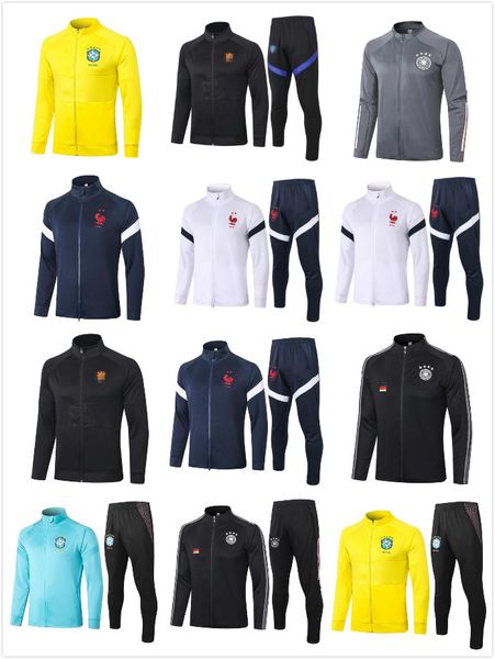 netherlands france germany football jacket tracksuit 2020 21 ronaldo jogging training jacket football surfetement jacket pants set 20 21, Black;yellow
netherlands france germany football jacket tracksuit 2020 21 ronaldo jogging training jacket football surfetement jacket pants set 20 21, Black;yellow