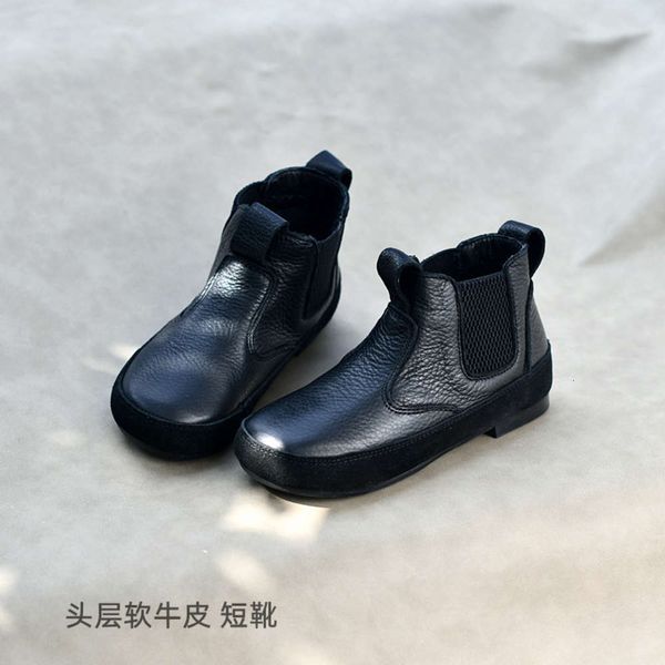 short cow 2020 soft new children's leather girls' korean baby autumn and winter single cotton boots princs, Black;red
short cow 2020 soft new children's leather girls' korean baby autumn and winter single cotton boots princs, Black;red