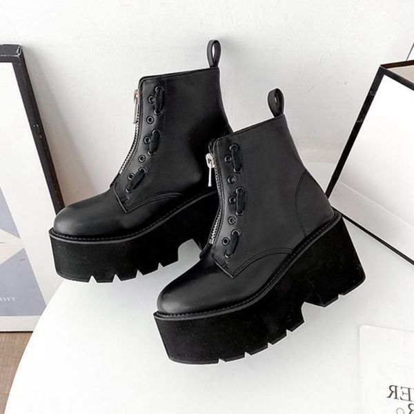 bonjomarisa female boots solid zipper platform square super high heel ankle boots women thick bottom cool shoes woman1, Black
bonjomarisa female boots solid zipper platform square super high heel ankle boots women thick bottom cool shoes woman1, Black