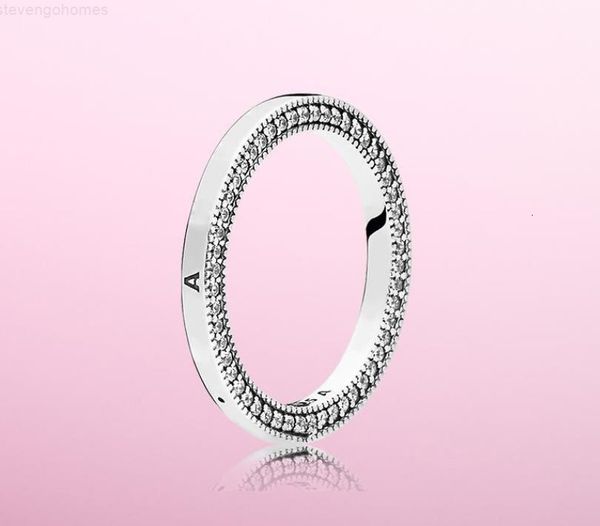 gift authentic original 925 set sterling silver rings box pan hearts signature cz diamond ring for women men w158
gift authentic original 925 set sterling silver rings box pan hearts signature cz diamond ring for women men w158