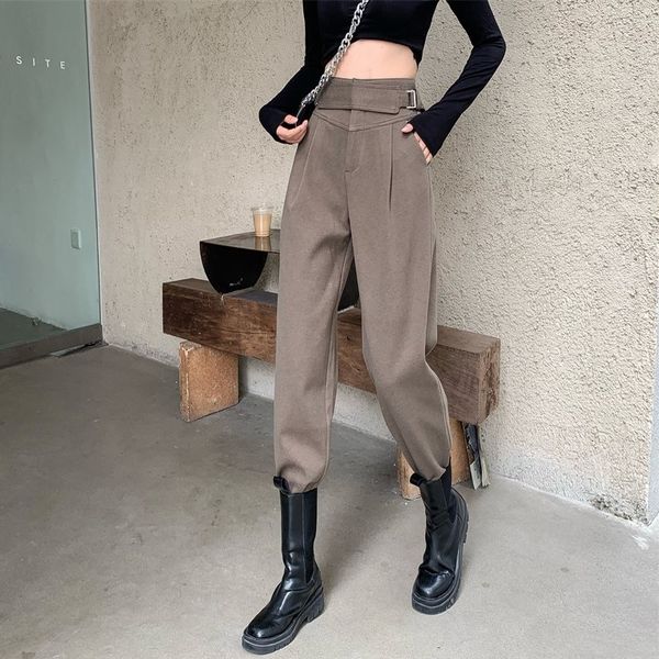 2020 autumn new high waist harun casual show thin straight loose versatile pants women's wear
2020 autumn new high waist harun casual show thin straight loose versatile pants women's wear