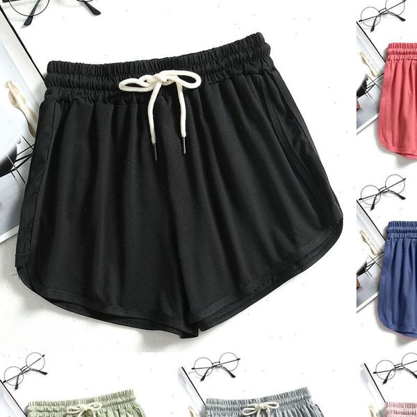 sports shorts women summer new candy color drawstring skinny shorts casual lady elastic waist beach correndo short bottom, White;black
sports shorts women summer new candy color drawstring skinny shorts casual lady elastic waist beach correndo short bottom, White;black