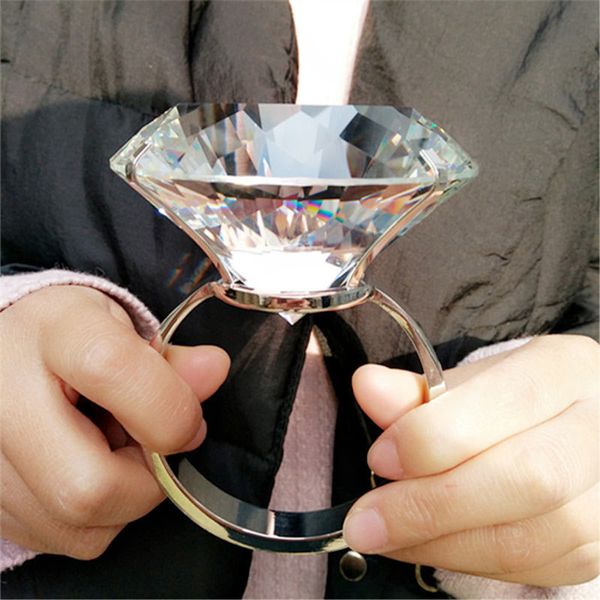 creative crystal big diamond wedding gift proposal prop valentine's day confession to give girlfriend birthday gift party favor 1027
creative crystal big diamond wedding gift proposal prop valentine's day confession to give girlfriend birthday gift party favor 1027