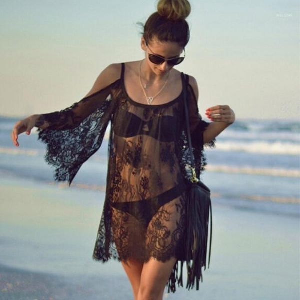elegant summer lace casual embroidered crochet dress women halter party short mini white beach dress vestidos1, Black;gray
elegant summer lace casual embroidered crochet dress women halter party short mini white beach dress vestidos1, Black;gray