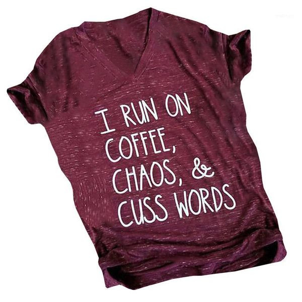 women t-shirts summer tee casual harajuku punk clothes basic tshirt female i on coffee chaos & cuss words funny letters1, White
women t-shirts summer tee casual harajuku punk clothes basic tshirt female i on coffee chaos & cuss words funny letters1, White