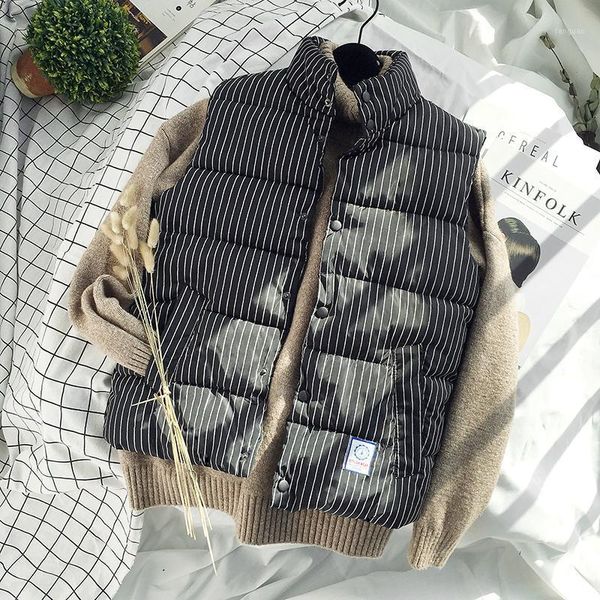 retro korean vest sleeveless motorcycle parka streetwear casual fashion vest autumn cotton chaquetas hombre men clothing de50mbx1, Black;white
retro korean vest sleeveless motorcycle parka streetwear casual fashion vest autumn cotton chaquetas hombre men clothing de50mbx1, Black;white