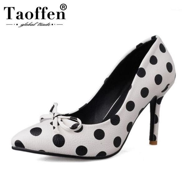taoffen pointed toe pumps women bowknot print thin high heels shoes office ladies party slip on footwear size 32-421, Black
taoffen pointed toe pumps women bowknot print thin high heels shoes office ladies party slip on footwear size 32-421, Black