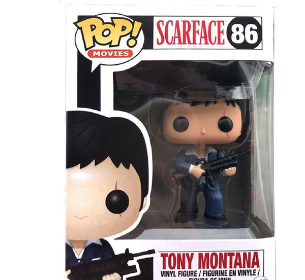 new funko pop scarface 86# tony montana pvc collection figure toys for birthday gifts
new funko pop scarface 86# tony montana pvc collection figure toys for birthday gifts