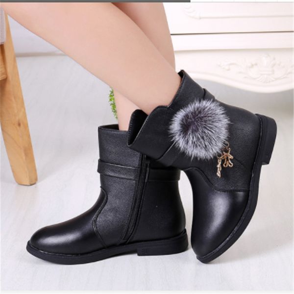 children for baby snow ankle 2019 girls shoes warm school little kids winter boots size 27-38, Black
children for baby snow ankle 2019 girls shoes warm school little kids winter boots size 27-38, Black