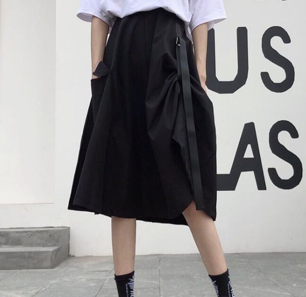 2019 summer korean safari style maxi skirt pocket women's skirt high waist rokken gray sommer rock skirts woman, Black
2019 summer korean safari style maxi skirt pocket women's skirt high waist rokken gray sommer rock skirts woman, Black
