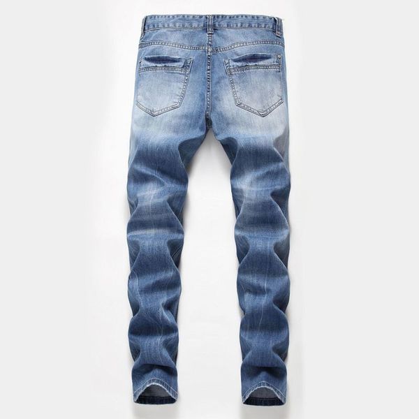 and american flat export popular style broken hole tie flower gauze light blue jeans fashion men's trousers
and american flat export popular style broken hole tie flower gauze light blue jeans fashion men's trousers
