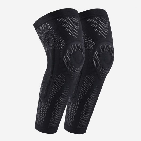 1pc long knee pad sleeve anti-slip breathable knitted leg support protector outdoor gym cycling basketball fitness sportswear ac1, Black;gray
1pc long knee pad sleeve anti-slip breathable knitted leg support protector outdoor gym cycling basketball fitness sportswear ac1, Black;gray
