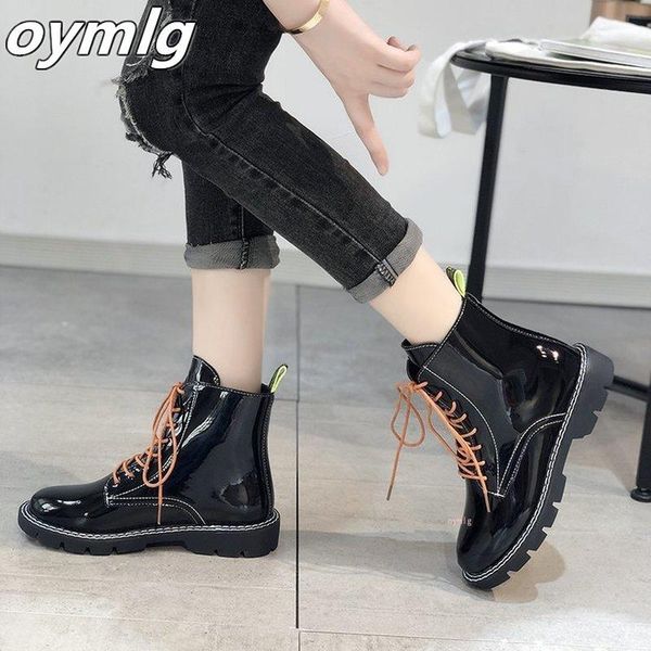brand women's shoes lace up round toe autumn boots boots-women booties ladies flat heel low heels booties fashion 2020 rubber, Black
brand women's shoes lace up round toe autumn boots boots-women booties ladies flat heel low heels booties fashion 2020 rubber, Black
