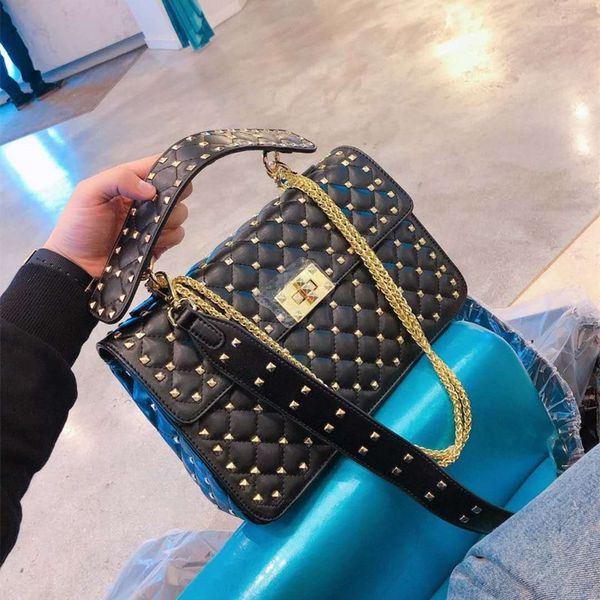 wholesale bags genuine chain babysbreath crossbody color rivet leather fashion women shoulder bags two shoulder strap removable handbag xuxm, Red;black
wholesale bags genuine chain babysbreath crossbody color rivet leather fashion women shoulder bags two shoulder strap removable handbag xuxm, Red;black