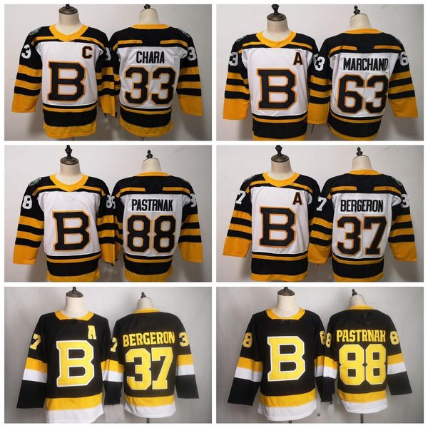 men brown bear 33 chara 88 pastrnak 37 bergeron 63 marchand hockey jersey can be customized with any name and number, Black
men brown bear 33 chara 88 pastrnak 37 bergeron 63 marchand hockey jersey can be customized with any name and number, Black