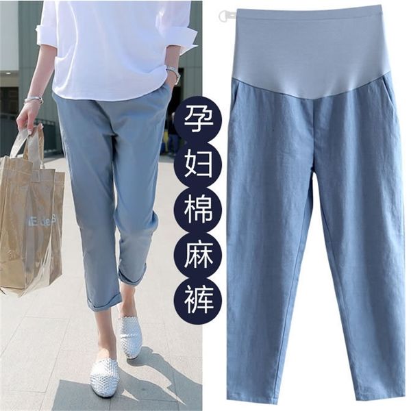 cotton linen maternity pants clothes causal trousers for pregnant women pants long trousers pregnancy wearclothing spring summer lj201123, White
cotton linen maternity pants clothes causal trousers for pregnant women pants long trousers pregnancy wearclothing spring summer lj201123, White