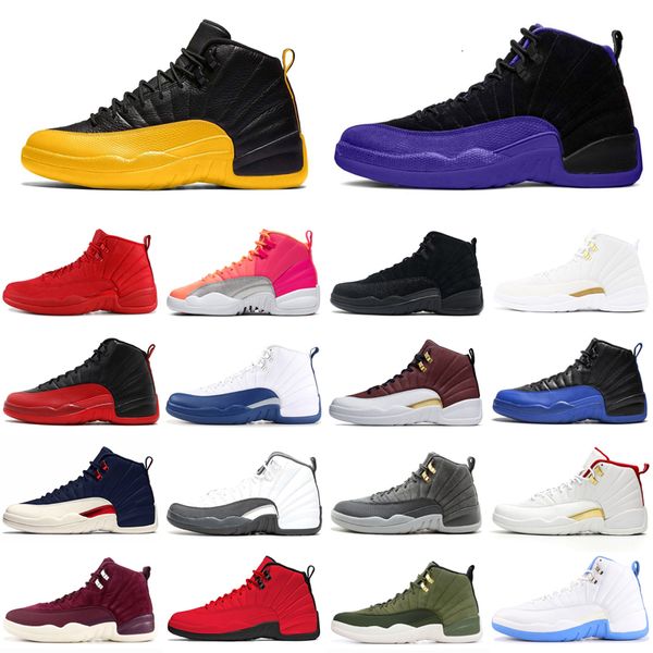 12 12s men basketball shoes university gold jumpman dark concord grey fiba game royal punch mens trainer sports sneakers 7-13, White;red
12 12s men basketball shoes university gold jumpman dark concord grey fiba game royal punch mens trainer sports sneakers 7-13, White;red