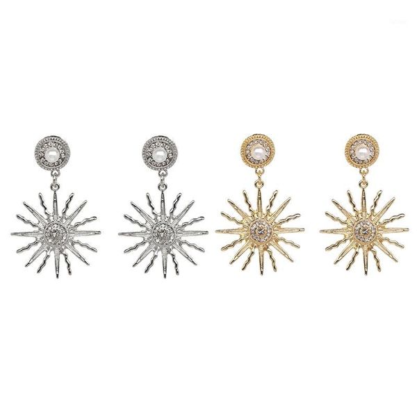 alloy inlaid pearl earrings fashion simple personality earrings 2 pairs1, Golden;silver
alloy inlaid pearl earrings fashion simple personality earrings 2 pairs1, Golden;silver