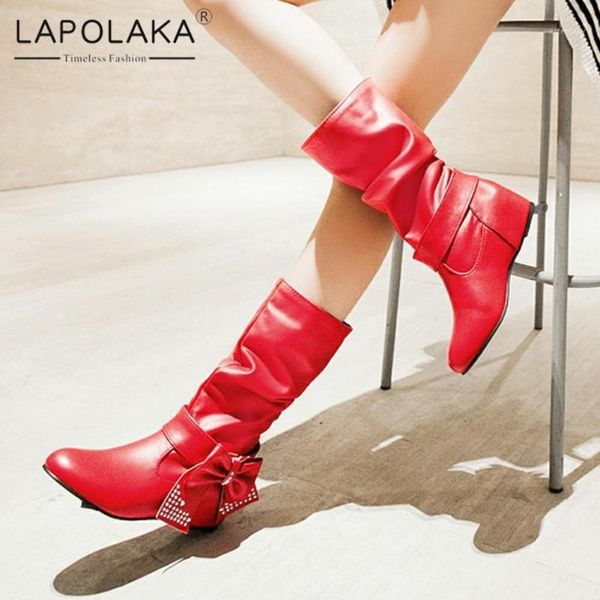 boots lapolaka 2021 big size 43 good quality sweet bowtie winter woman shoes elegant ladies boot female1, Black
boots lapolaka 2021 big size 43 good quality sweet bowtie winter woman shoes elegant ladies boot female1, Black