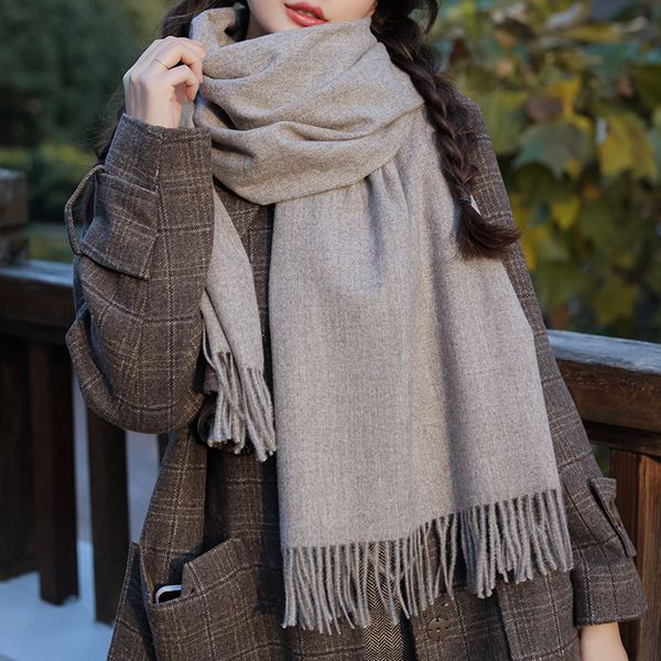 ziy scarf female korean version versatile dual purpose solid shawl student men's long thick warm neck for autumn and winter, Blue;gray
ziy scarf female korean version versatile dual purpose solid shawl student men's long thick warm neck for autumn and winter, Blue;gray