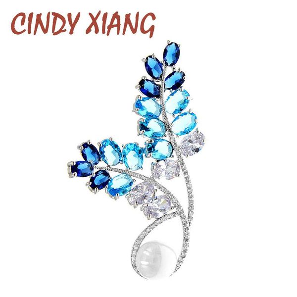 cindy xiang cubic zirconia omber color flower brooches for women leaf plant elegant brooch pin fashion accessories high quality, Gray
cindy xiang cubic zirconia omber color flower brooches for women leaf plant elegant brooch pin fashion accessories high quality, Gray