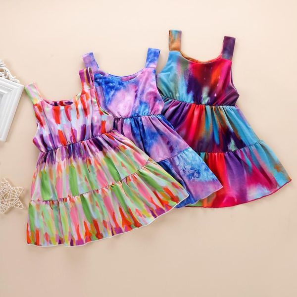 focusnorm 0-4y summer lovely baby girls dress tie-dye printed ruffles sleeveless knee length a-line dress, Red;yellow
focusnorm 0-4y summer lovely baby girls dress tie-dye printed ruffles sleeveless knee length a-line dress, Red;yellow